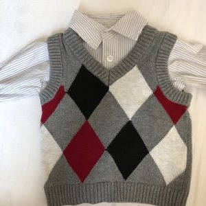 FAO Schwartz baby vest and shirt sold together!